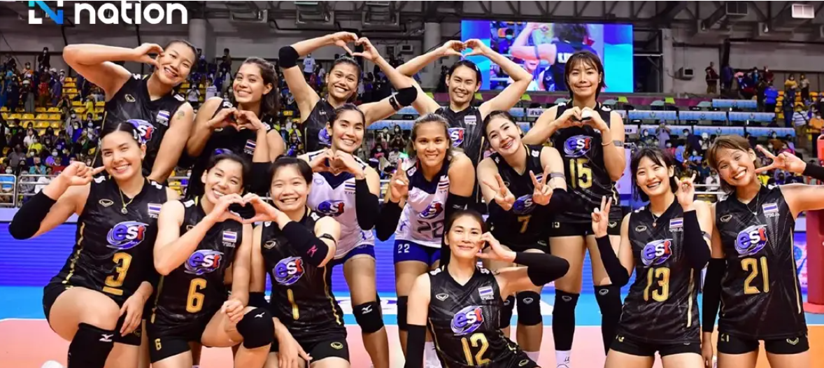 Ini  Penampakan Cewek-Cewek Cakep Atlet Voli Thailand 2024